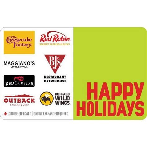 Happy Holidays Dining Gift Card $25 (email Delivery) : Target