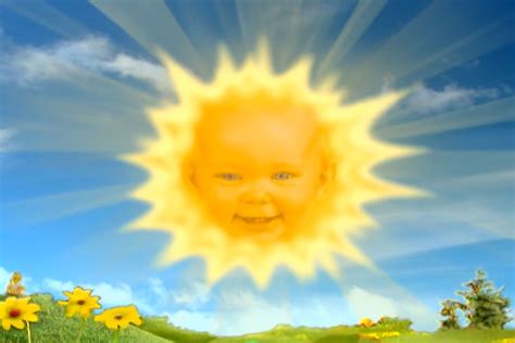 This is what the Teletubbies' Sun Baby looks like now