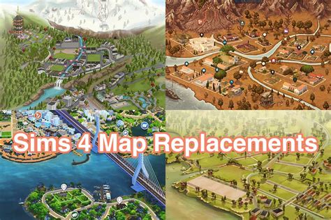 Best Immersive Sims 4 Map Replacements (Detailed, Artistic, and Historical Maps To Improve Your ...