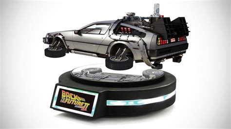 Yay! Hovering DeLorean Time Machine is Real, Albeit in 1/20th Scale