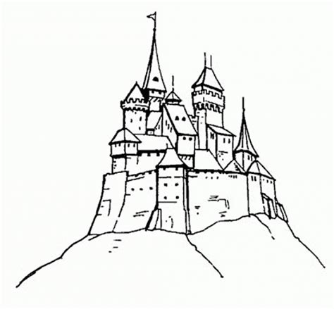 Castle Drawing at GetDrawings | Free download