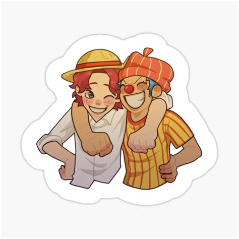 "Young Shanks + Buggy" Sticker for Sale by Its-tob | Redbubble