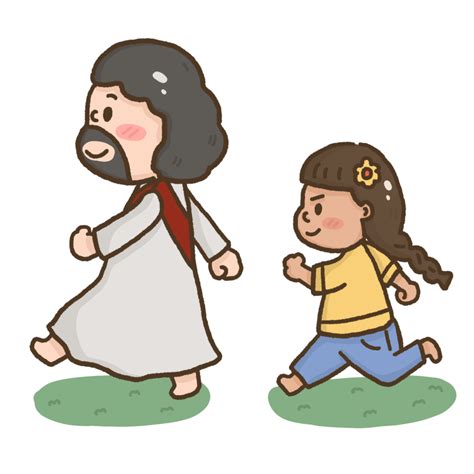 walk with god element illustration 20371759 PNG