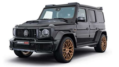 Brabus Goes Black And Gold With Mercedes-AMG G63