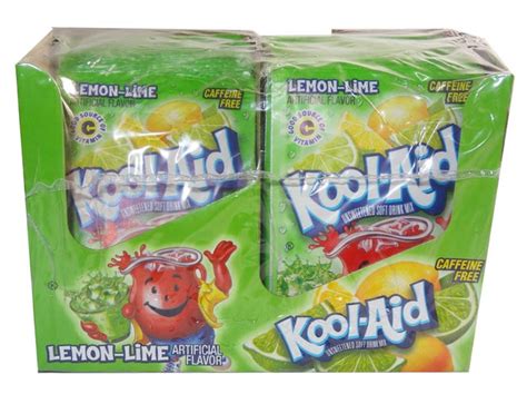 Kool Aid Pack - Lemon Lime online at The Professors Online Lolly Shop (3835)