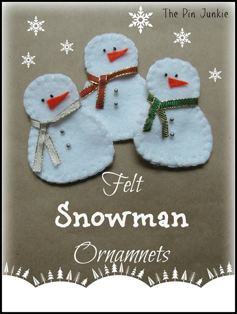 Felt Christmas Ornaments