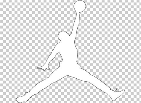 Jumpman Air Jordan Logo Nike PNG, Clipart, Air Jordan Logo, Area, Arm, Artwork, Black And White ...