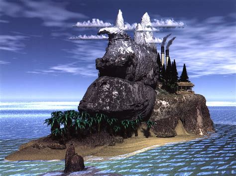 Rare Graphic Artist shares original CG render of Donkey Kong Country's island map | GoNintendo