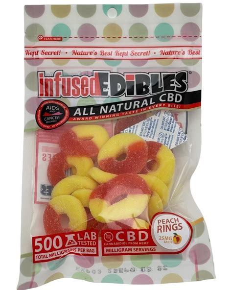 Peach Rings - Infused Edibles