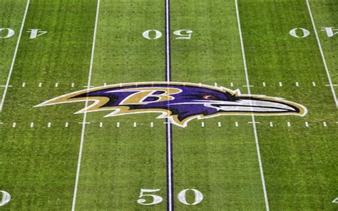 Download wallpapers Baltimore Ravens logo, NFL, MT Bank Stadium ...