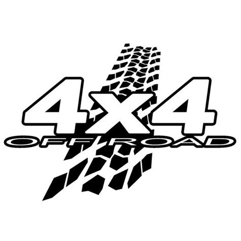 20cm*13.6cm NEW 4X4 OFF-ROAD Mud Funny Vinyl Decals Car Sticker Car ...