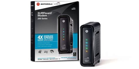 Drop your cable modem rental and save up to $120/yr: Motorola SB6121 DOCSIS 3.0 refurb $27 (Orig ...