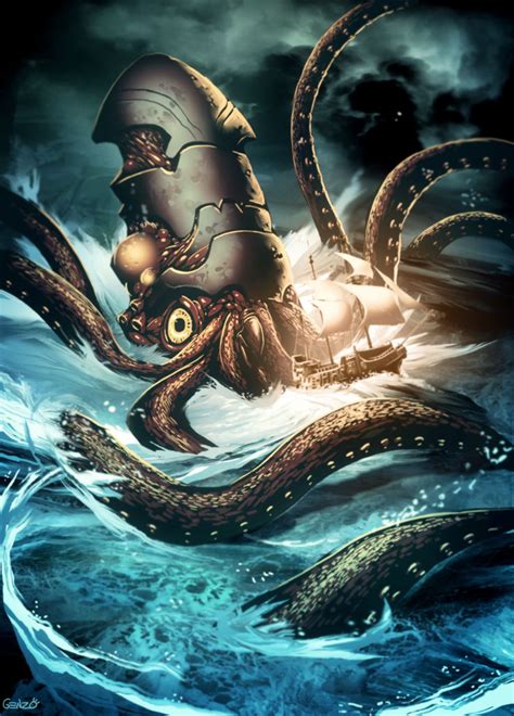 Kraken by GENZOMAN on DeviantArt