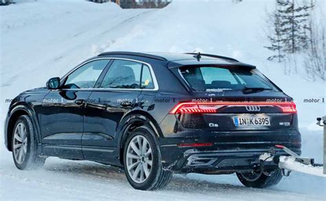 Audi Q8 Plug-In Hybrid Spotted Testing