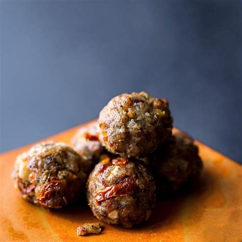 Tuscan Pork Meatballs Recipe - EatingWell