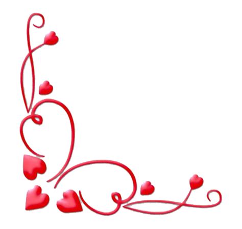 Valentines Day Border PNG Transparent Images | PNG All