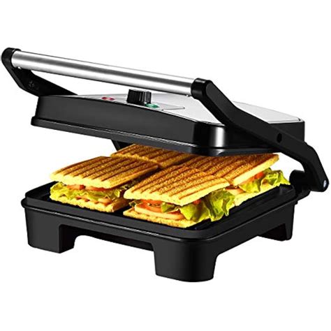 Sandwich Makers & Panini Presses Temperature Control Press, 4 Slice Maker, Grill | eBay