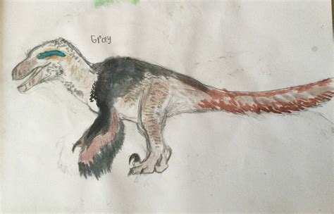 Utahraptor color study by HeadProductions1014 on DeviantArt