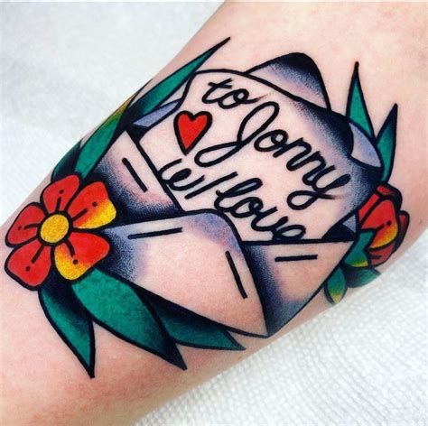 Love Letter done by Zoe Margot at Richmond Tattoo Club in Richmond, VA : r/tattoos