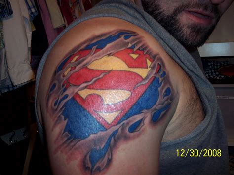 Superman Tattoos Designs, Ideas and Meaning - Tattoos For You