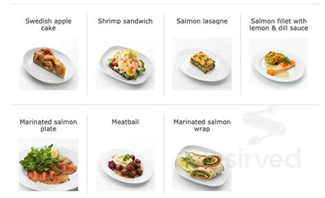 IKEA Restaurant menu in Grand Prairie, Texas, USA