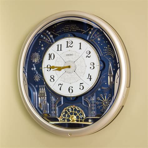 Seiko Amazing Melodies in Motion Wall Clock - 16.6 in. Wide - Walmart.com