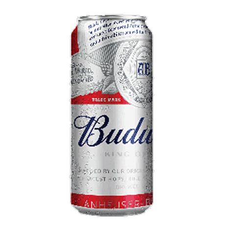 BUDWEISER CAN BEER (470ml) - The Spirits ministry