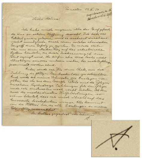 Einstein's Letter Talking About 'Hitler-Insanity' to Be Auctioned | Live Science