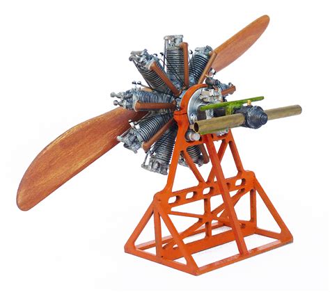 Model Airways Sopwith Camel Clerget Rotary Engine 1:16 Scale Model Kit ...