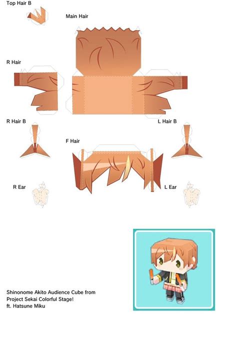 Pin by Victoria Hidalgo on project sekai | Paper doll template, Paper craft projects, Paper crafts