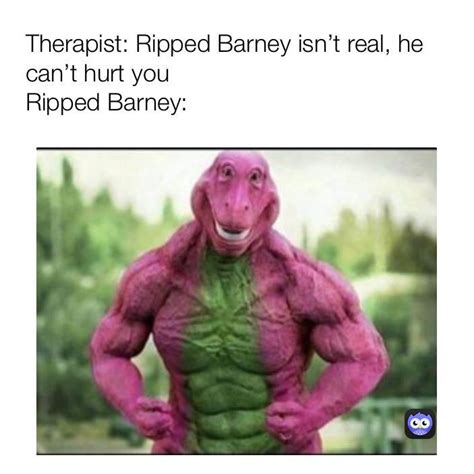 Ripped Barney | Scrolller