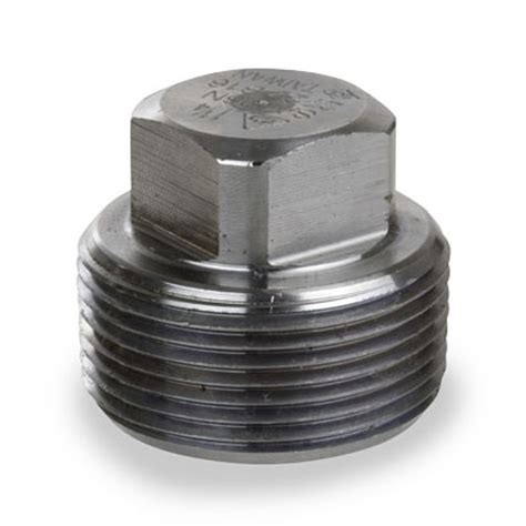 Pipe Fittings - Forged Carbon Steel Square Head Plugs 2-1/2" 3000# NPT