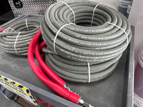 100' FT HD HIGH PRESSURE HOSE — ameritechmfg