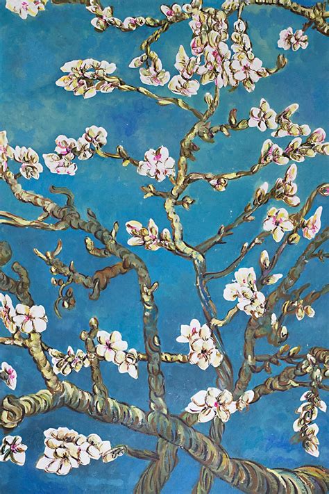 Almond Tree in Blossom by Van Gogh Artist Reproduction at