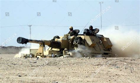 Hours War Iraq British Army As90 Selfpropelled Editorial Stock Photo - Stock Image | Shutterstock