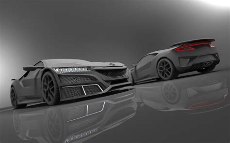 ACURA NSX MODIFIED, Alber Silva on ArtStation at https://www.artstation ...