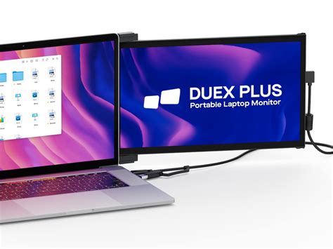 Buy Mobile Pixels Duex Plus Portable Monitor for Laptops, USB C/USB A Plug and Play 13.3in FHD ...