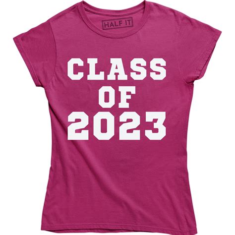 Class Of 2023 School Student Graduation Future Year Women Tee Shirt - Walmart.com