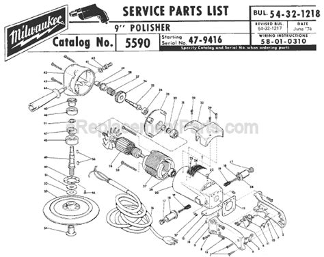 Milwaukee 9" Polisher | 5590 | eReplacementParts.com