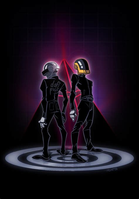 Daft Punk, human after all by ADN-z on DeviantArt