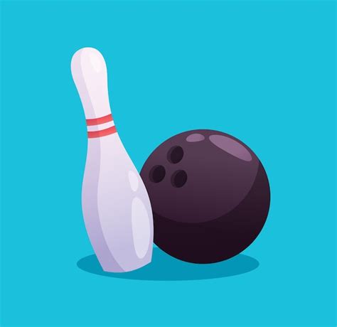 Premium Vector | Bowling strike isolated vector illustration