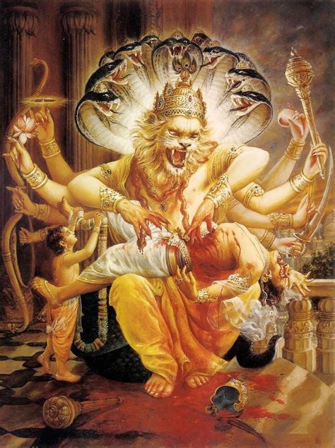 LORD NARASIMHA is the fourth incarnation of Lord Vishnu. | by Rohith Muthyala | Medium