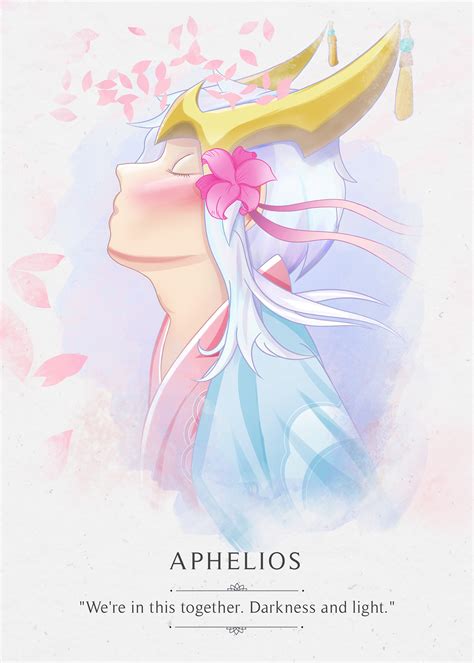 Spirit Blossom Aphelios Fan-art Concept | Behance