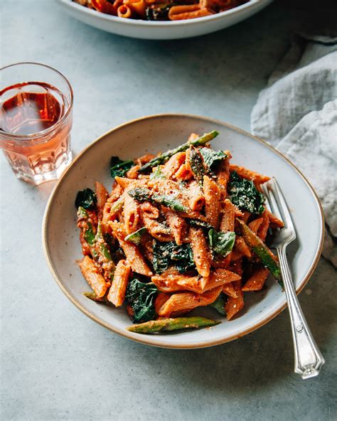 Creamy Vegan Penne Pasta with Rosé Sauce | The First Mess