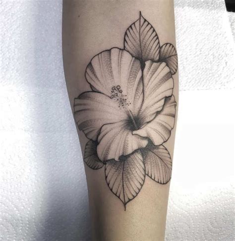 Details more than 86 hibiscus tattoo male best - vova.edu.vn