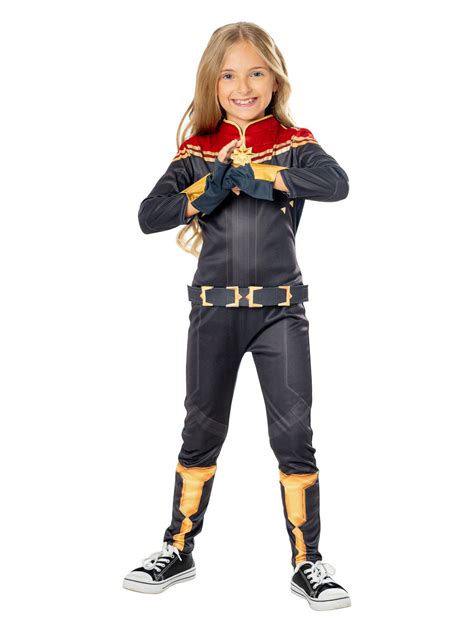 Captain Marvel Deluxe Costume for Kids - Marvel The Marvels | Costume Super Centre