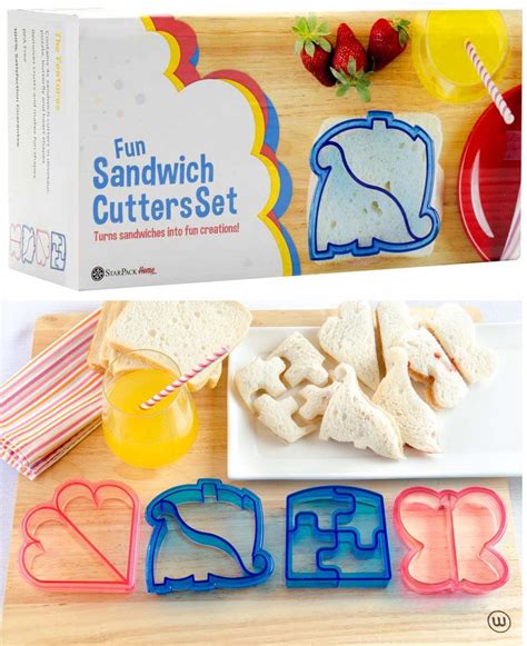 Fun Sandwich Cutters Set | AllFreeKidsCrafts.com