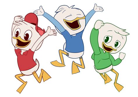 Huey, Dewey and Louie - DuckTales 2017 by iwannadrawgood on DeviantArt