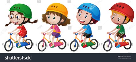 Cycling Clipart For Kids