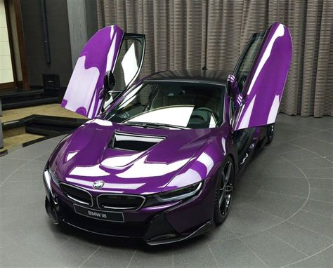 Gallery: 1 of 1 Twilight Purple BMW i8 in Abu Dhabi - GTspirit